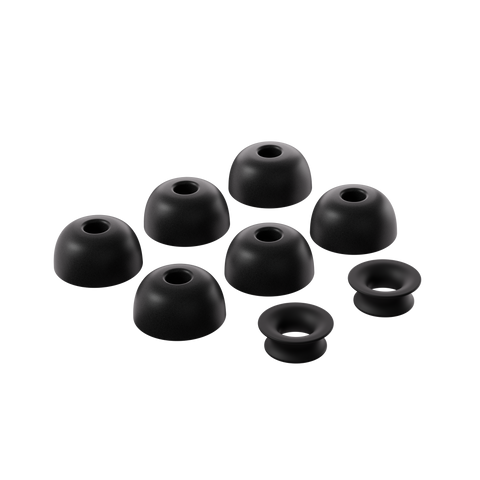 Foam Ear Tips with Loop Mute