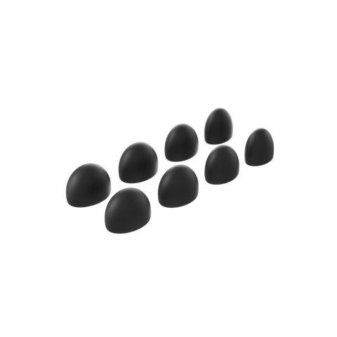 Loop Dream™ Foam-Silicone Ear Tips in Black (Mixed Sizes)