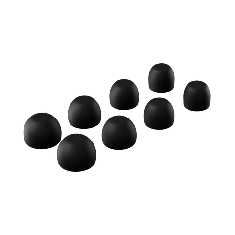 Loop Quiet™ 2 Ear Tips in Black (Mixed Sizes)